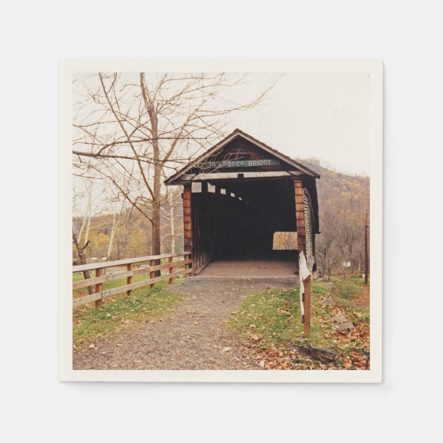 Guardanapo De Papel Ponte coberta (Frente)