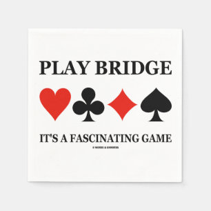 Guardanapo De Papel Ponte do jogo é um jogo fascinante (os ternos do