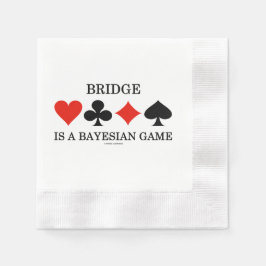 Guardanapo De Papel Ponte É Um Jogo Bayesiano Quatro Naipes