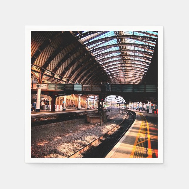 Guardanapo De Papel Ponte na estação (Frente)