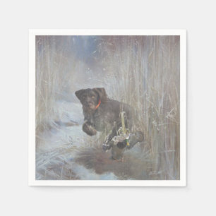 Guardanapo De Papel Ponteiro alemão Wirehaired