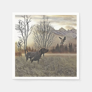 Guardanapo De Papel Ponteiros abreviados alemães