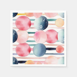 Guardanapo De Papel Pontos e faixas 10