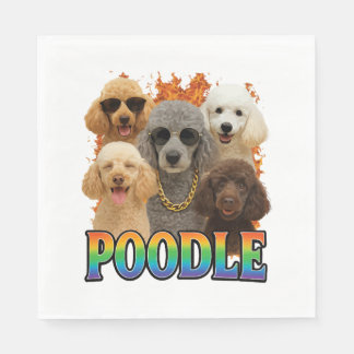 Guardanapo De Papel Poodle