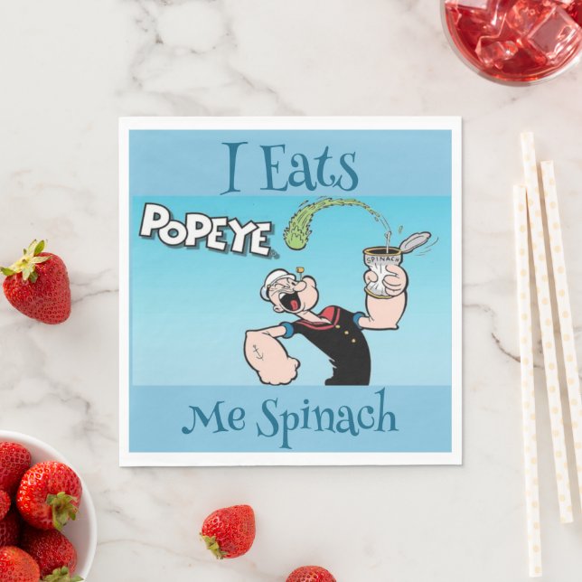 Guardanapo De Papel Popeye Paper Napkin (Insitu)