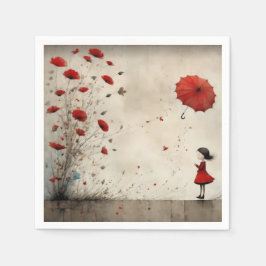 Guardanapo De Papel Poppies