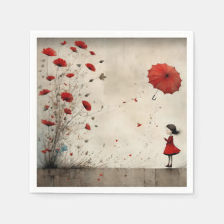 Guardanapo De Papel Poppies
