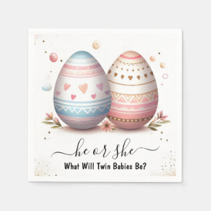 Guardanapo De Papel Por Jogos Oh Baby Joint Dois Dois Sexos Revelação