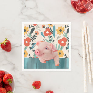 Guardanapo De Papel Porco de Bebê Amigável Bebê-Cujo