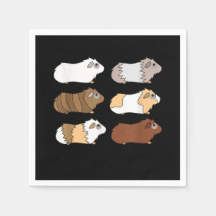 Guardanapo De Papel Porco Love Guiné Pig Wheek Me Feed