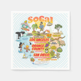 Guardanapo De Papel Porto marítimo SoCal