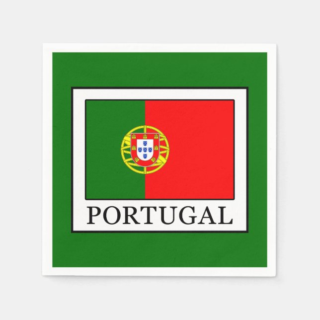 Guardanapo De Papel Portugal (Frente)