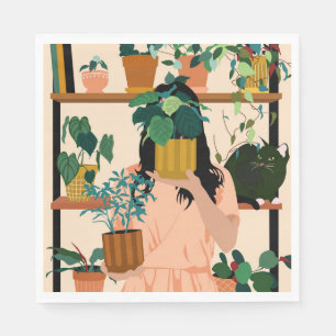 Guardanapo De Papel Potted Oasis