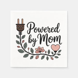 Guardanapo De Papel Powered By Mom