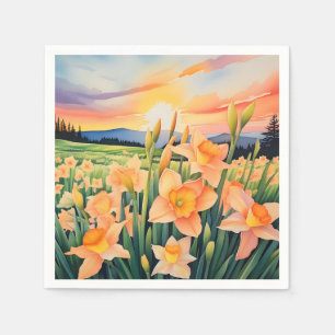 Guardanapo De Papel Prados Daffodil Vibrantes