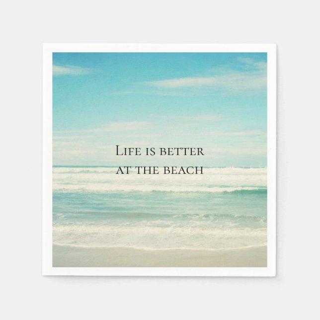 Guardanapo De Papel Praia (Frente)