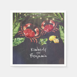 Guardanapo De Papel Praia Costeira Tropical do Caranguejo