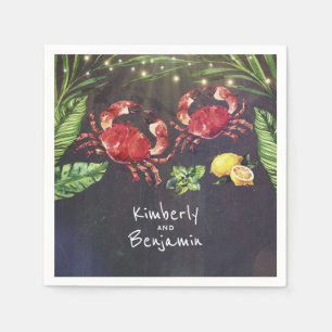 Guardanapo De Papel Praia Costeira Tropical do Caranguejo