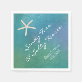 Guardanapo De Papel Praia — Starfish Napkins