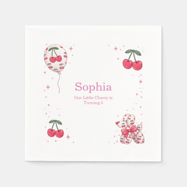 Guardanapo De Papel Prato de papel para festa de aniversário do cachor (Frente)