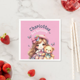 Guardanapo De Papel Prato de papel personalizado para aniversariante