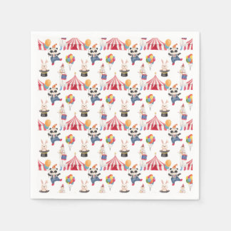 Guardanapo De Papel Prato de Papel Tema de Circo 'Que diversão para te