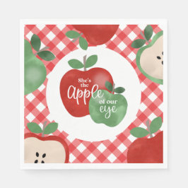 Guardanapo De Papel Pratos de papel para 1º aniversário Apple of our E