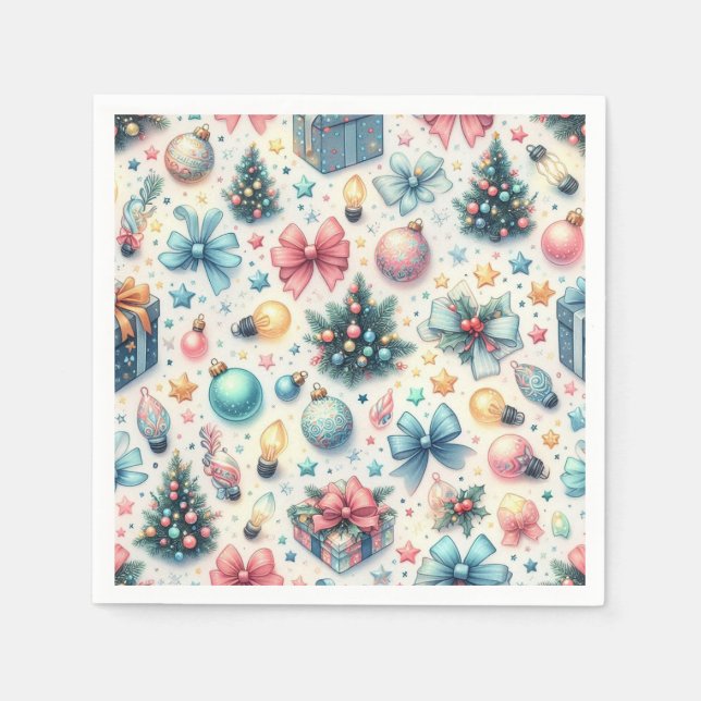 Guardanapo De Papel Pratos de Papel para Festividades e Feriados (Frente)