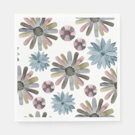Guardanapo De Papel Pratos-piquenique - Flores