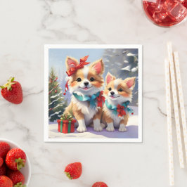 Guardanapo De Papel Prazer de Feriado de Natal Bonito