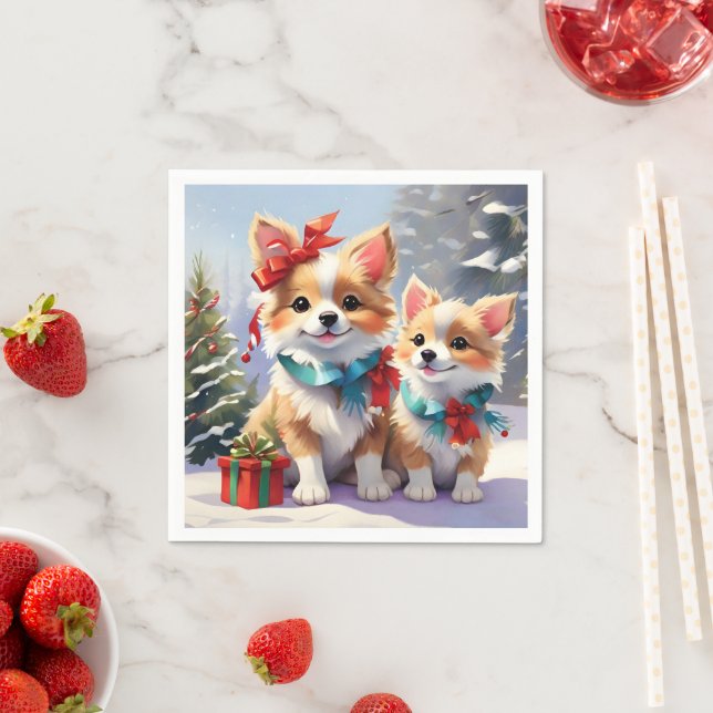 Guardanapo De Papel Prazer de Feriado de Natal Bonito (Insitu)