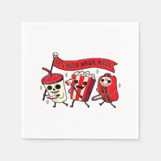 Guardanapo De Papel Preguiçosas de Halloween Mulheres Homens Assustam 