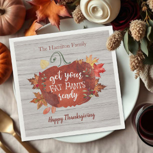 Guardanapo De Papel Prepare suas calças de gordura graças a Napkins