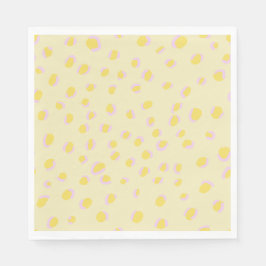 Guardanapo De Papel Preppy Cheetah Impressão