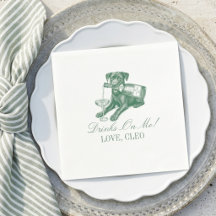 Preppy Labrador Verde Salvia Champanhe Casamento