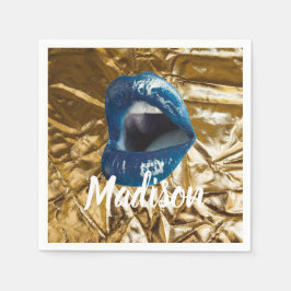 Guardanapo De Papel Presente De Aniversário Personalizado Para Esposa,