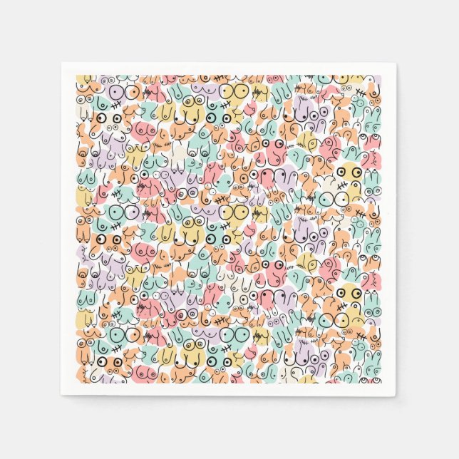 Guardanapo De Papel presente de diversão (Frente)