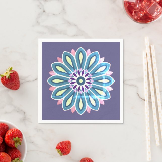 GUARDANAPO DE PAPEL PRESENTE DE FLOR PARA MÃE FILHA IRMÃ AMIGA PROFESS (Insitu)
