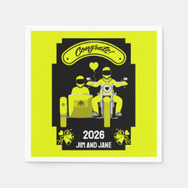 Guardanapo De Papel Presentes De Casamento De Motocicletas Para Casal