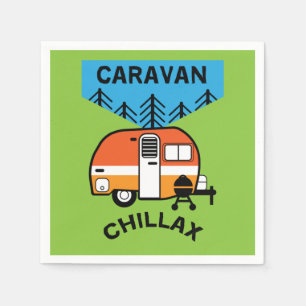 Guardanapo De Papel Presentes Engraçados de Caravana  Melhor caravani
