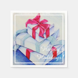 Guardanapo De Papel Presentes para a festa de Natal