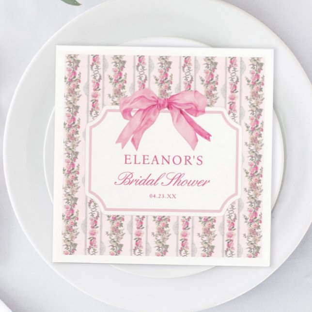 Guardanapo De Papel Presentes para Chá de Noiva do Noivo Shack com Laç (Criador carregado)