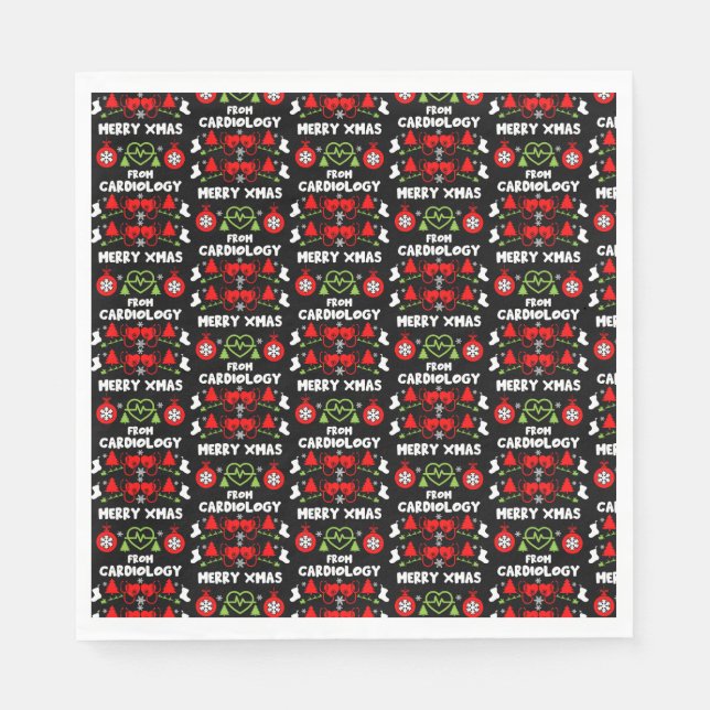 Guardanapo De Papel Presentes para Funcionarios médicos de natalidade  (Frente)