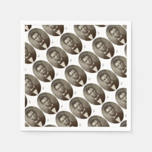 Guardanapo De Papel Presidente Americano Abe Lincoln Vintage Retrait E