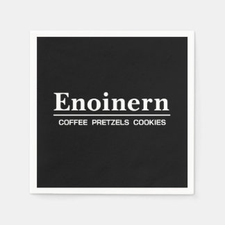 Guardanapo De Papel Preto do Partido Escritório Deluxe