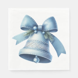 GUARDANAPO DE PAPEL PRETTY BLUE CHRISTMAS HOLIDAY THEME