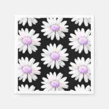 Pretty Purple Dotted Daisy's