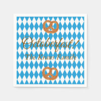 Pretzels Personalizados Blue Bavarian Oktoberfest