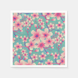 Guardanapo De Papel Primavera Cherry Blossoms verde Case-Mate iPhone C