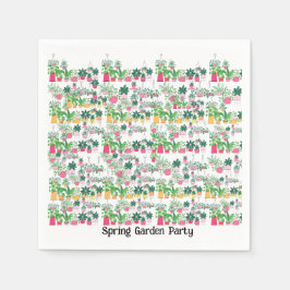 Guardanapo De Papel Primavera Cocktail Napkins